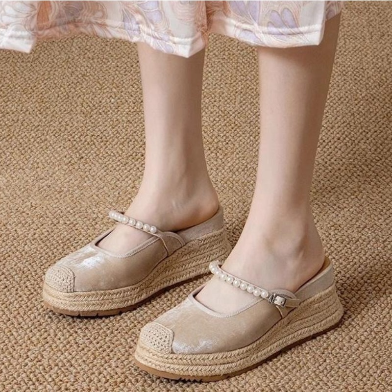 Women'S Fashion Korea - Sandały damskie w stylu chińskim, nowy