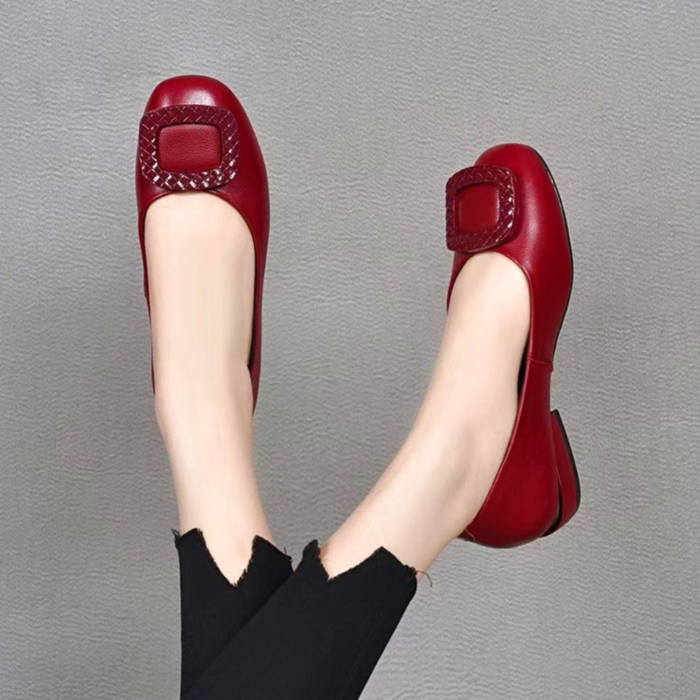 Women'S Fashion Shoes - Miękka skóra, miękka podeszwa z ścięgna