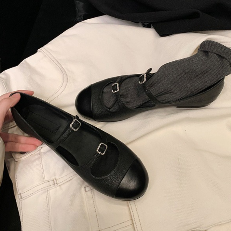 Eleganckie baleriny Mary Jane  – Women'S Fashion Shoes recenzja i cena