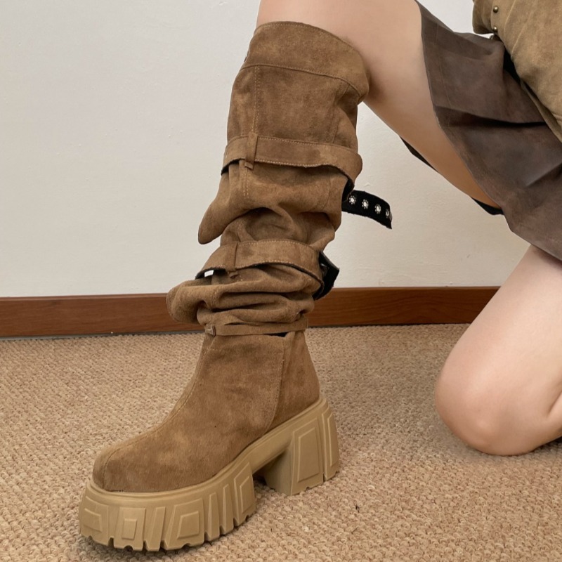 2026 Modne Damskie Kozaki do K – Women'S Fashion Knee High Boots recenzja i cena