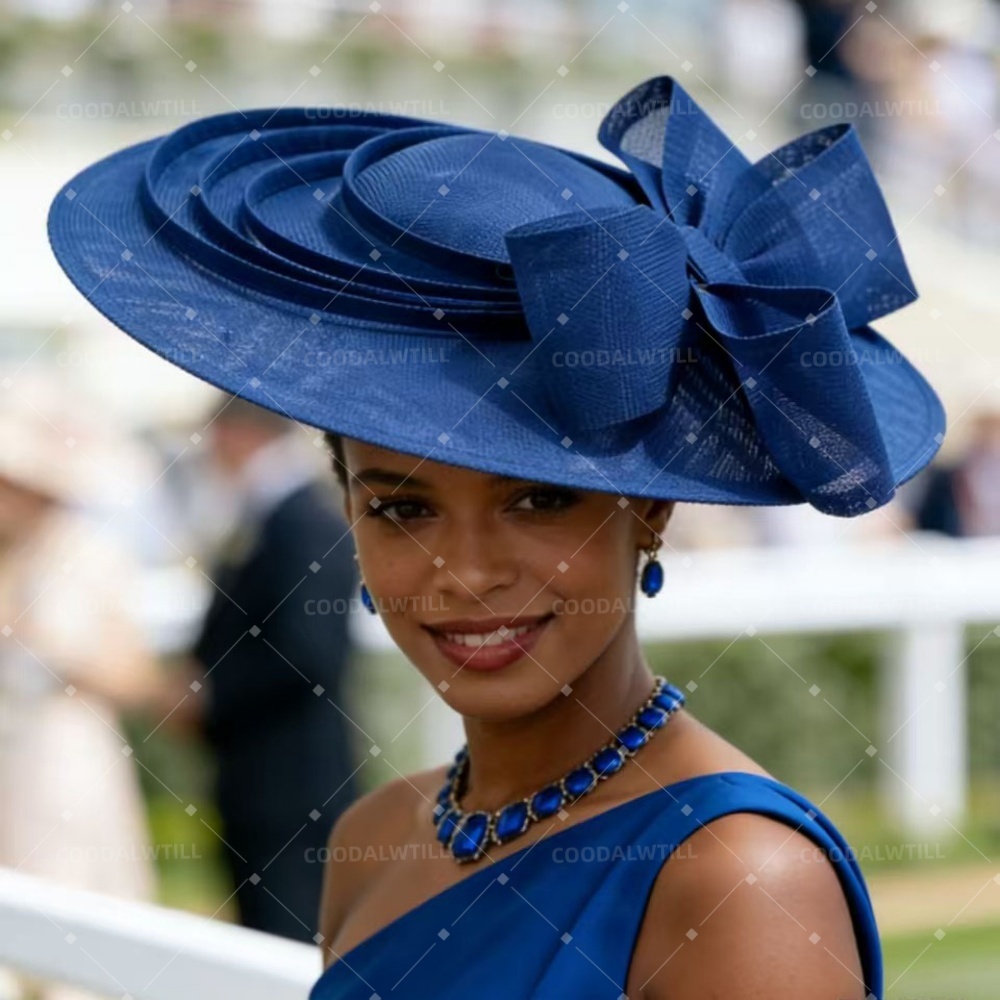 Duży fascynator, kapelusz z ko – Women'S Fashion Kentucky Derby recenzja i cena