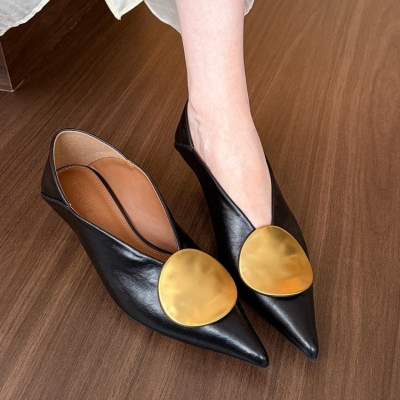 Wsuwane damskie baleriny z ost – Women'S Fashion Shoes recenzja i cena